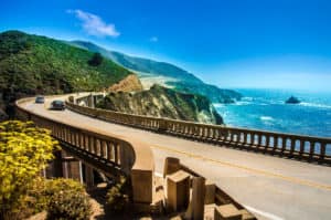 Bixby Creek Bridge on Highway One