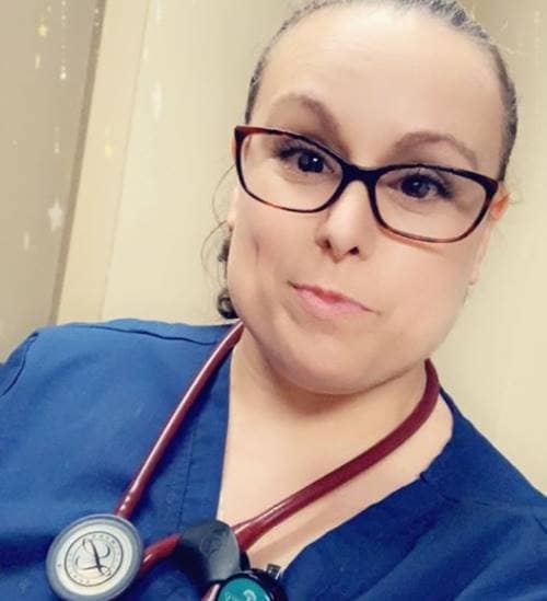 Travel nurse fighting COVID-19