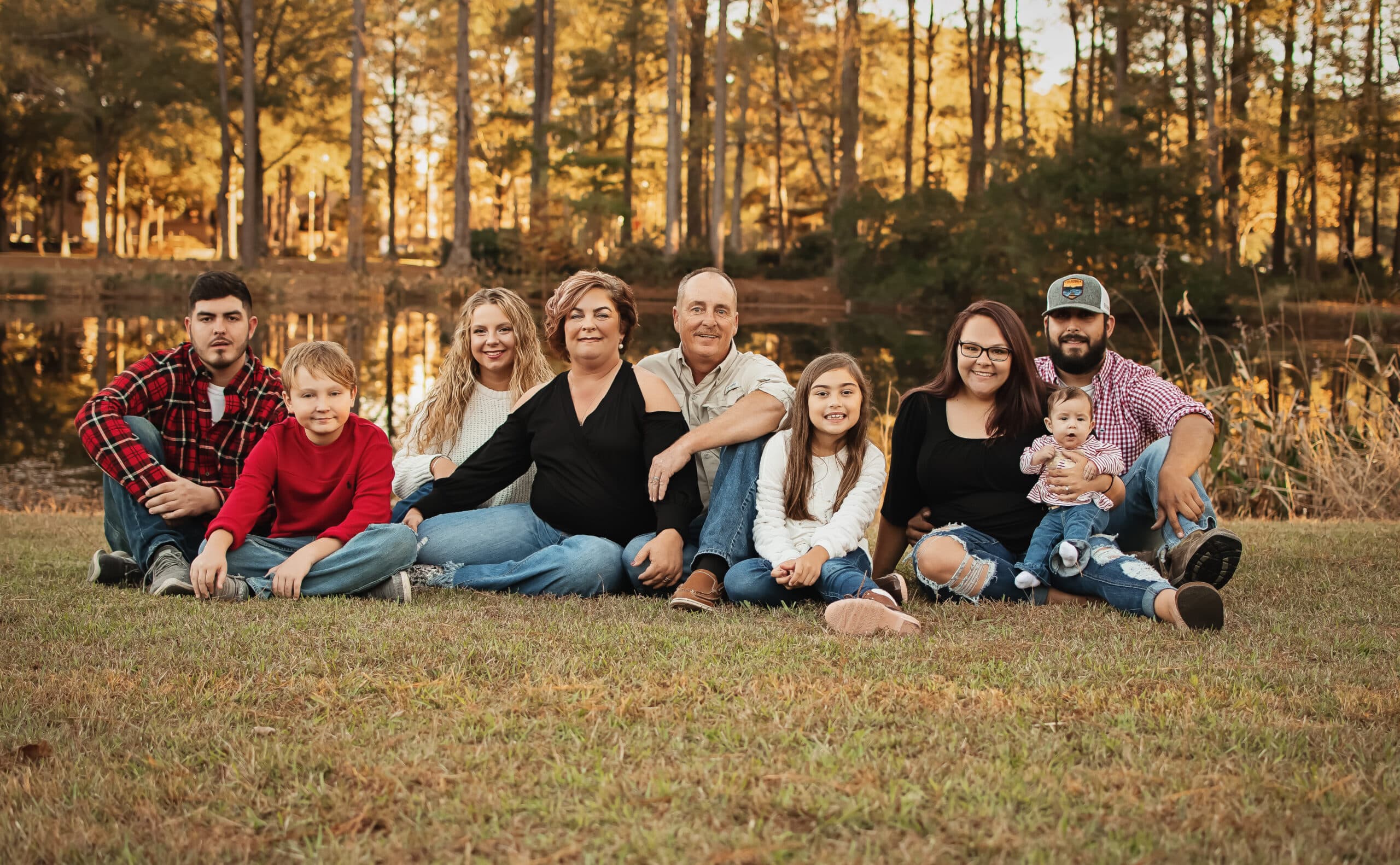 Rhonda Thompkins and family, daisy award winner