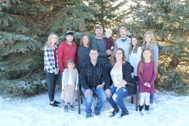 Darcy Kreger and family