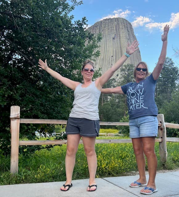 Darcy Kreger traveling with more family