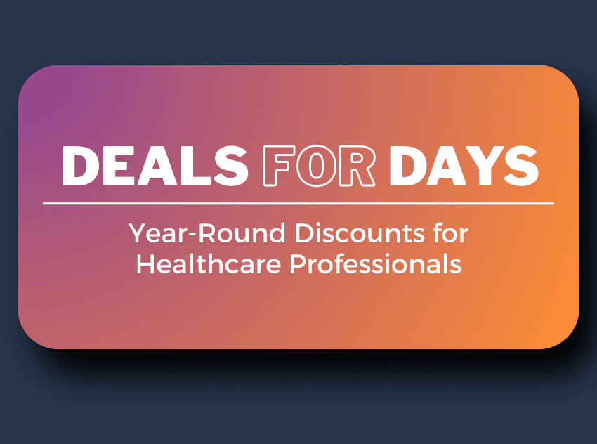 healthcare professionals discounts blog image