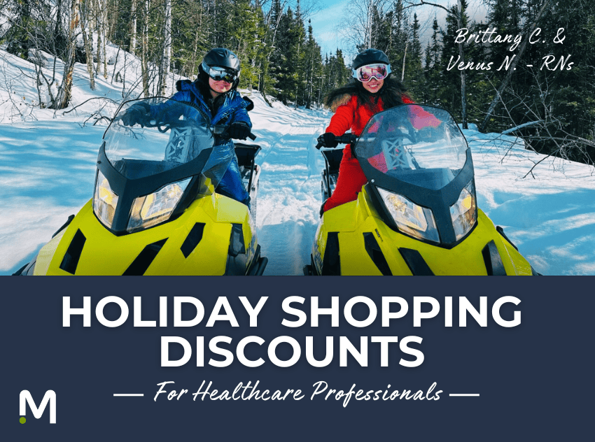 Holiday Shopping Discounts for Healthcare Professionals