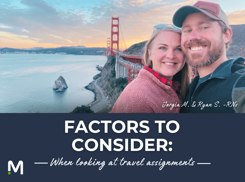Factors to Consider When Looking at Travel Assignments